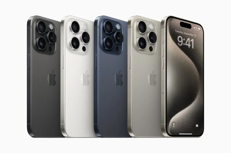 iPhone 15 Pro(製品画像)